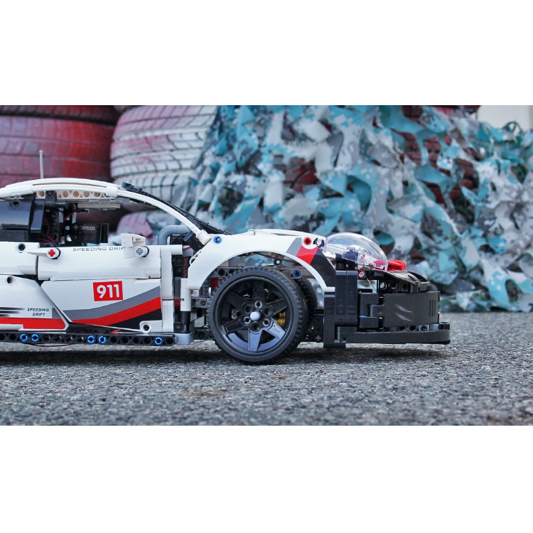 BỘ Lắp ghép Mô hình TECHNIC  City Speed Sets 911 Rsr Sportcar Formula Building Blocks  Lắp Ráp SIÊU XE