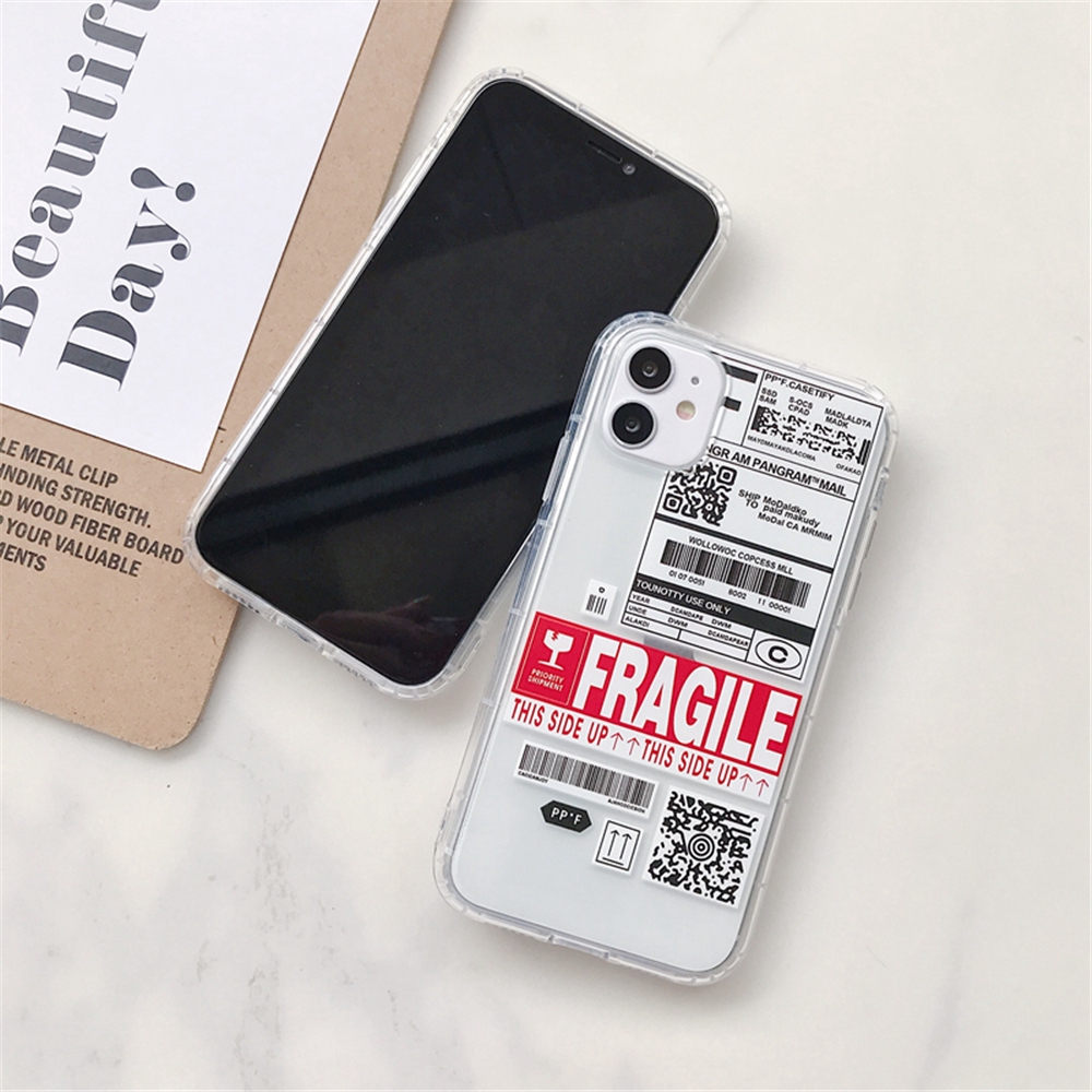 🔥NEWHOT🔥Apply to iPhone case 7 / 7plus / 8 / 8plus / x / xs /SE/ xs max / 11/11 pro / 11 promax  FRAGILE