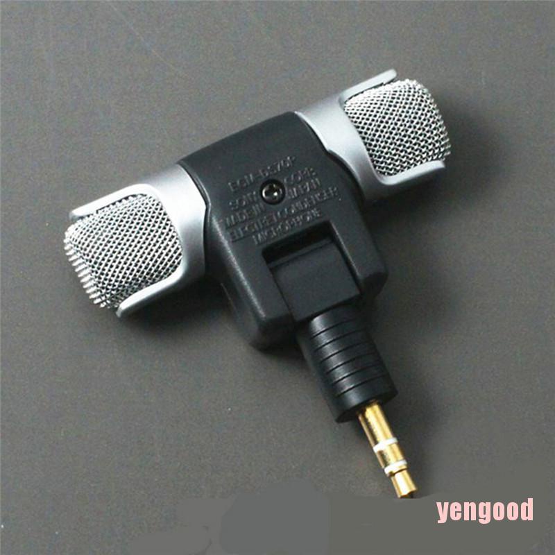 Micro Thu Âm Mini Mới Cho Notebook Pc 3.5mm