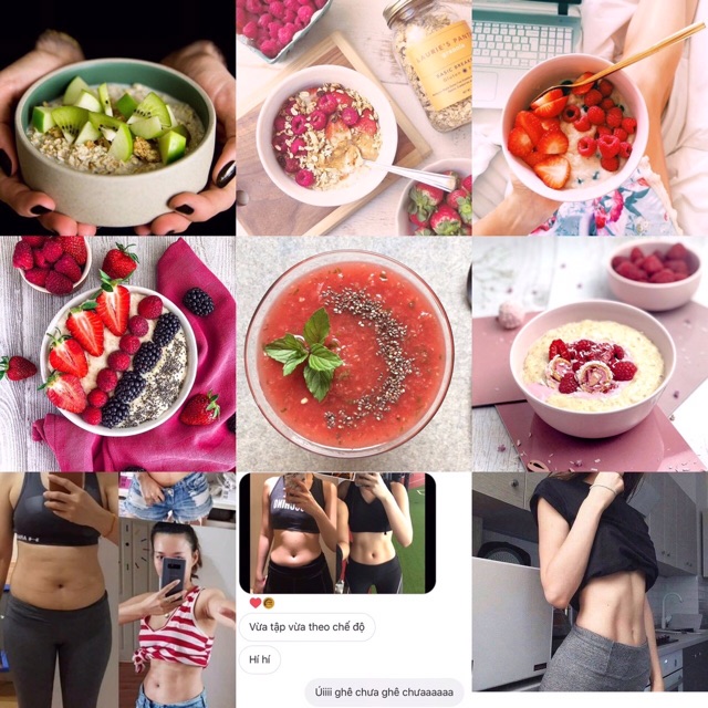 Yến mạch giảm cân ChanHealthy