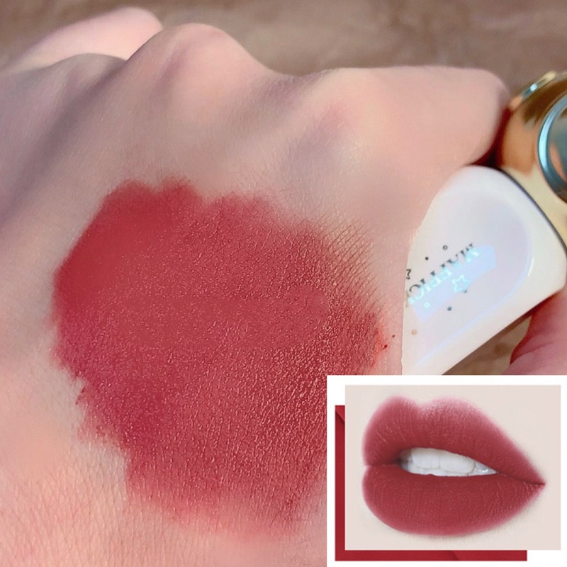 Son Môi Dạng Lỏng YOUYO 0 # 11 Ounce Lâu Trôi Chống Thấm Nước Màu Nhung Mờ Thời Trang Cho Nữ