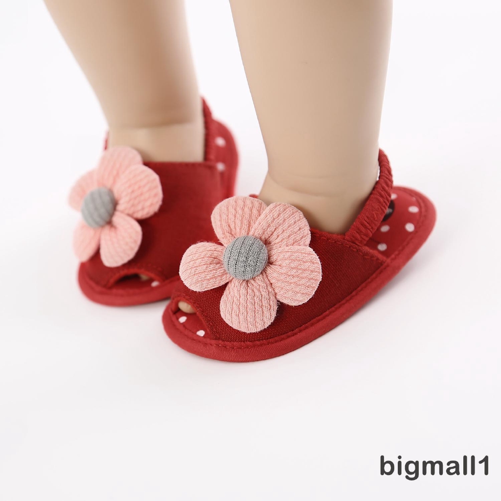 Giày sandal siêu nhẹ và thoải mái với họa tiết hoa hướng dương dùng cho bé gái