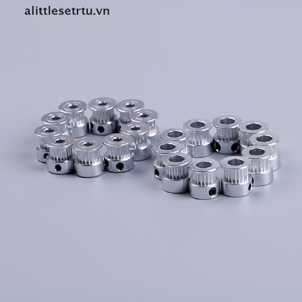 Set 10 Ròng Rọc Thời Gian gt2 20 Răng 5mm 8mm gt2 2gt Chuyên Dụng