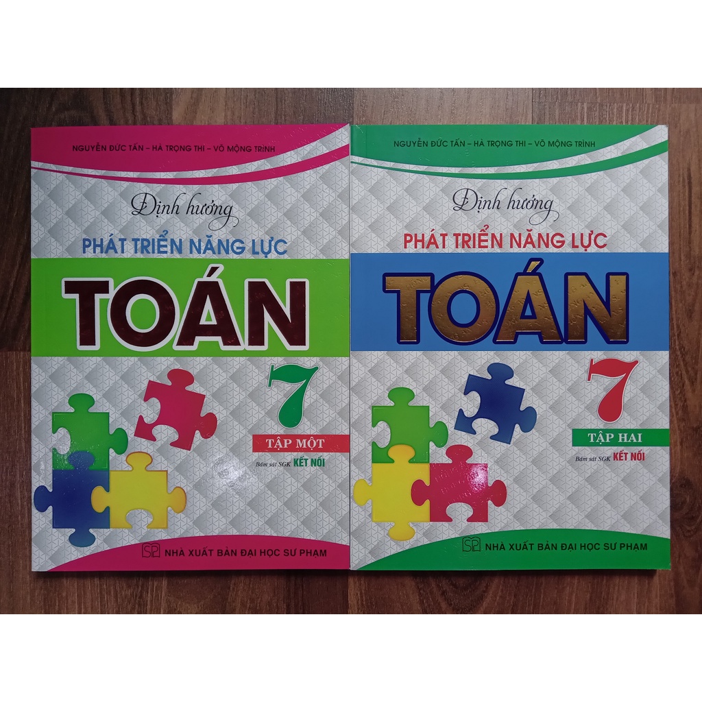 Sách - Combo Định Hướng Phát Triển Năng Lực Toán Lớp 7 -  Tập 1 + Tập 2  ( Kết Nối )