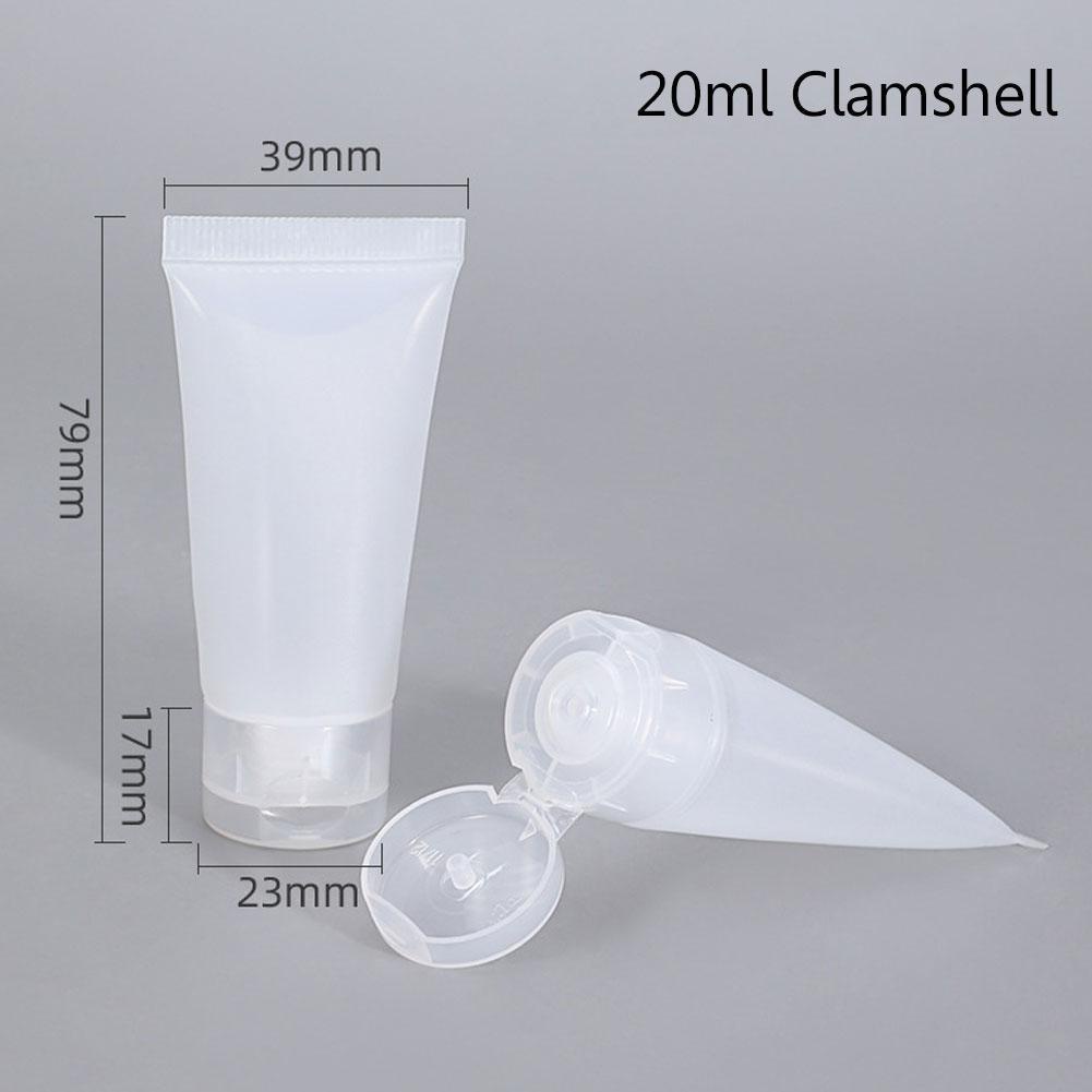 Chai Nhựa Dạng Bóp Đựng Mỹ Phẩm Tiện Dụng 20/30/50/100ml F3Y5