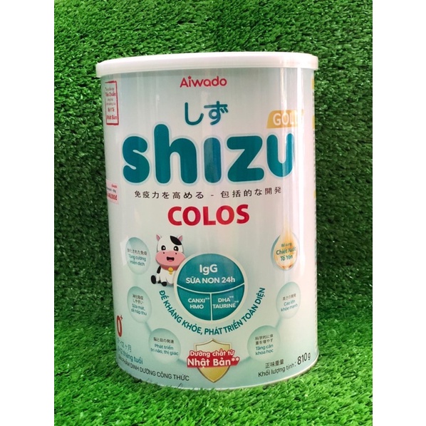 [Date 1/2024] SỮA BỘT AIWADO SHIZU COLOS TĂNG CƯỜNG ĐỀ KHÁNG 1+ 810GR Dành cho bé trên 1 tuổi