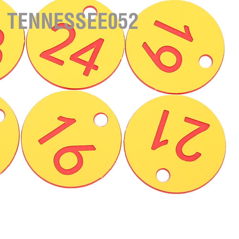 Hàng Sẵn Thẻ Đánh số Nhãn Vật tư Treo Nuôi ong Chăn nuôi Trang trại 【Tennessee052】