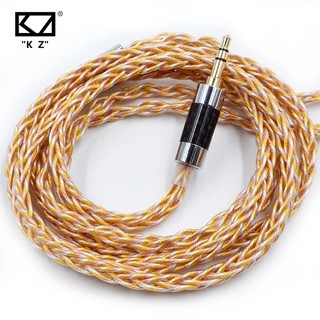 Dây Cáp Tai Nghe KZ 8 Lõi 2Pin 3.5mm Cho KZ ZAX ZSN ZS10 PRO DQ6 CSN VX