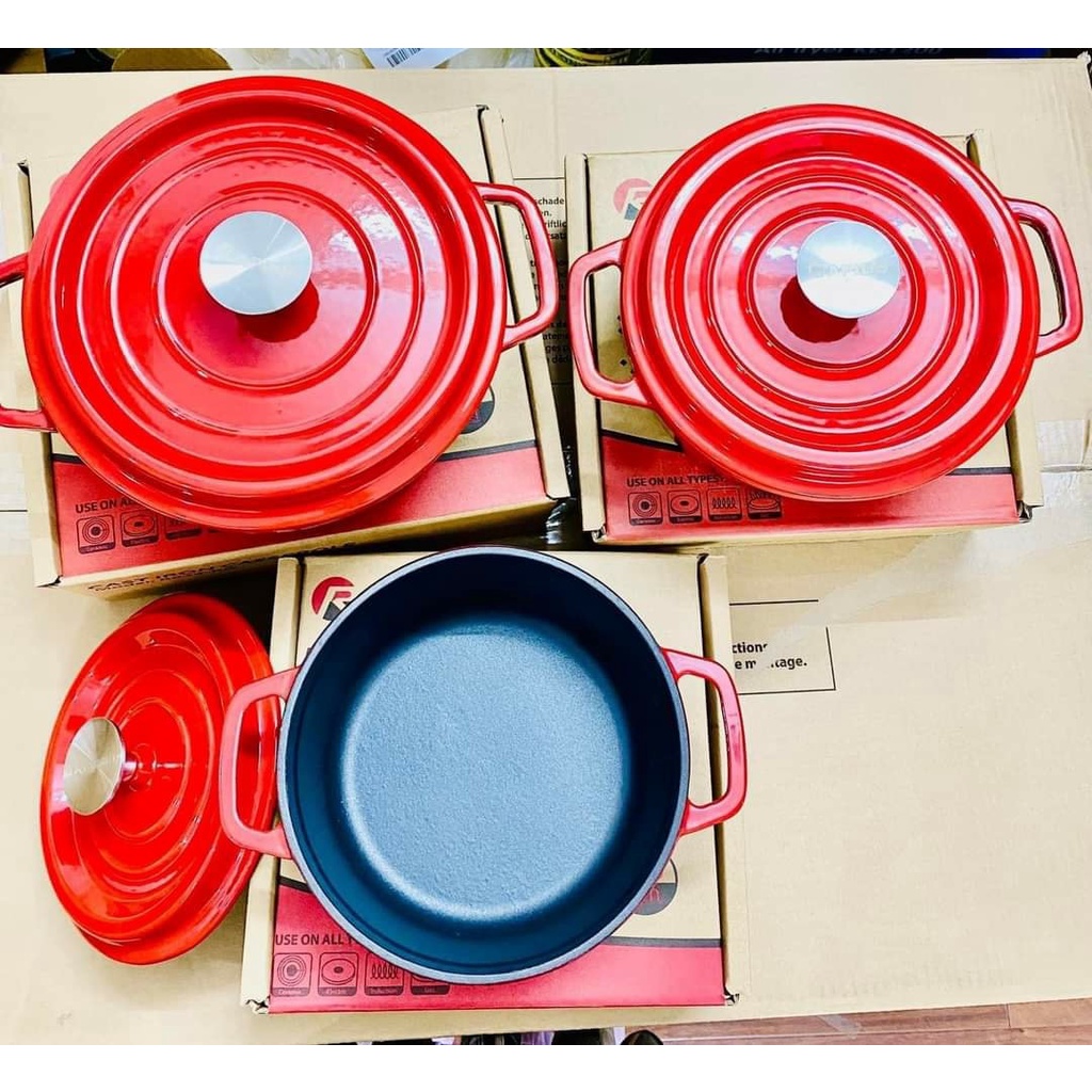 Nồi gang đúc Rapido 24cm 100% chính hãng