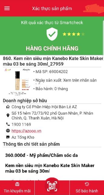 Phấn nền Kanebo Kate siêu mịn Kanebo Kate Skin Maker.azooo | BigBuy360 - bigbuy360.vn