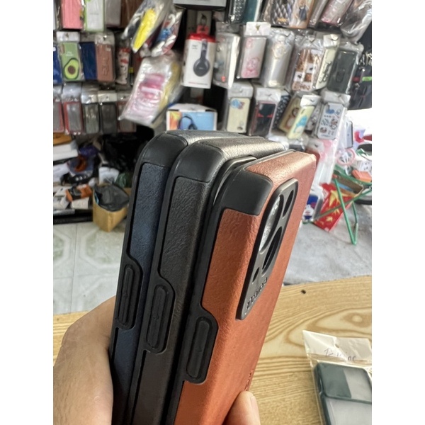 Ốp lưng iPhone 13mini kiểu da chống sốc