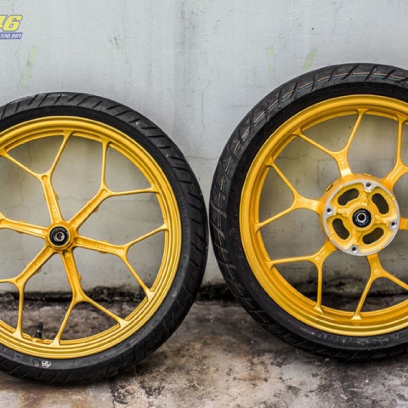 Màu Sơn Vàng Đồng Sáng Măm Winer ( sơn oto xe máy )MotokieuMaiThànhĐạt