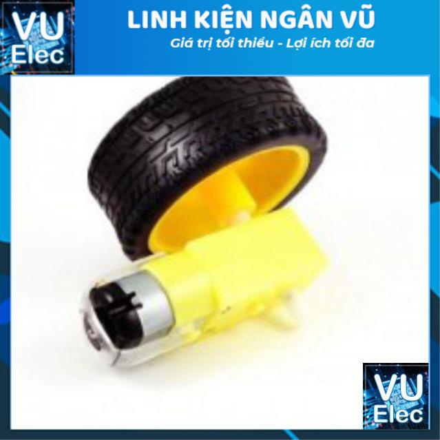 Bánh Xe Robot V1 Màu Vàng