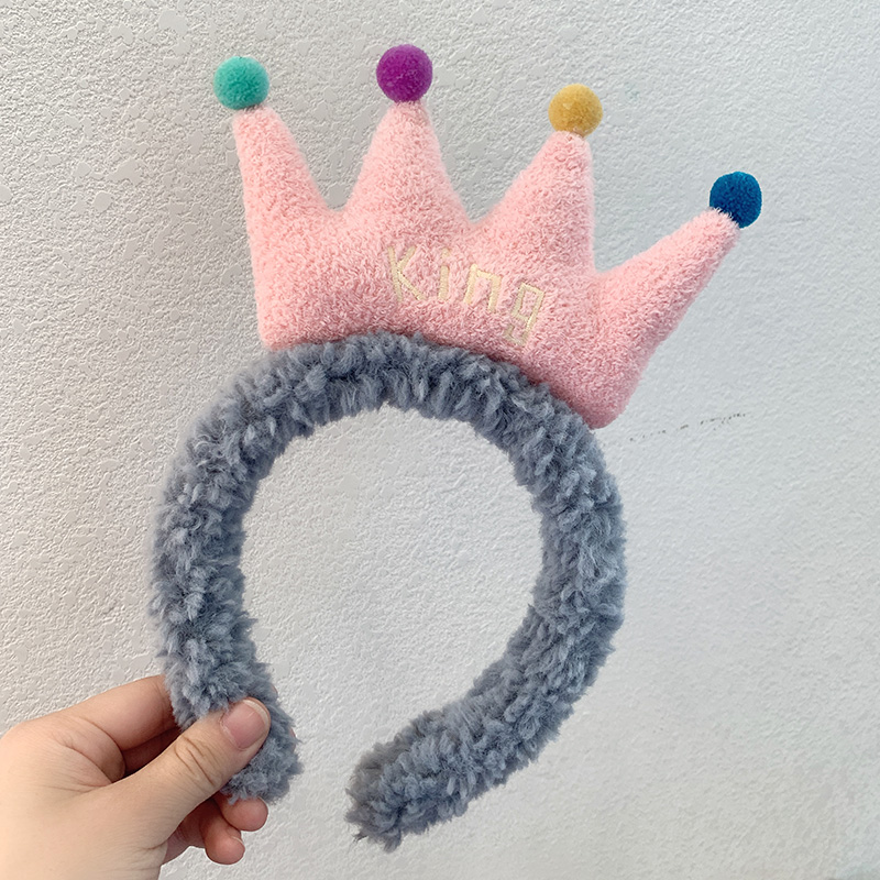 Băng đô hình vương miện đáng yêu cho bé