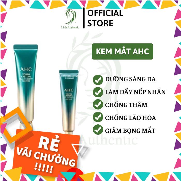 [CHÍNH HÃNG] Kem Mắt AHC Time Rewind Real Eye Cream For Face 2022