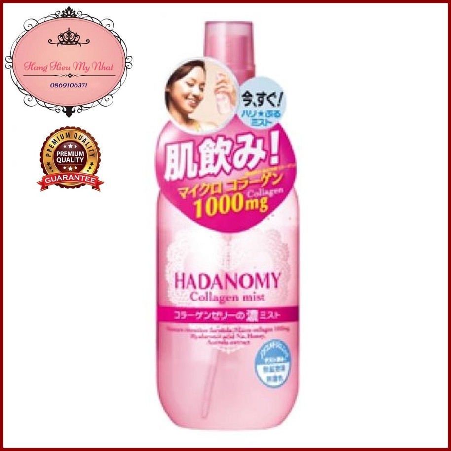 Xịt khoáng Hadanomy Collagen - Nhật Bản