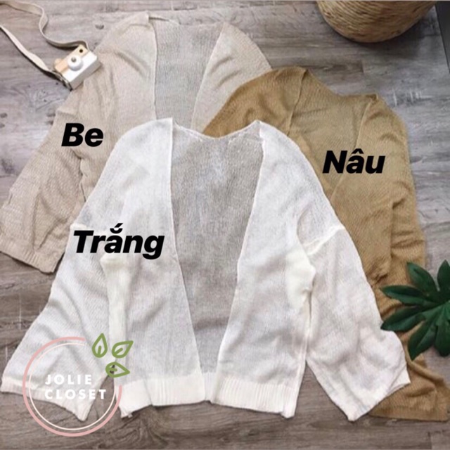 Áo Khoác Cardigan Len Quảng Châu Nhiều Màu Cực đẹp