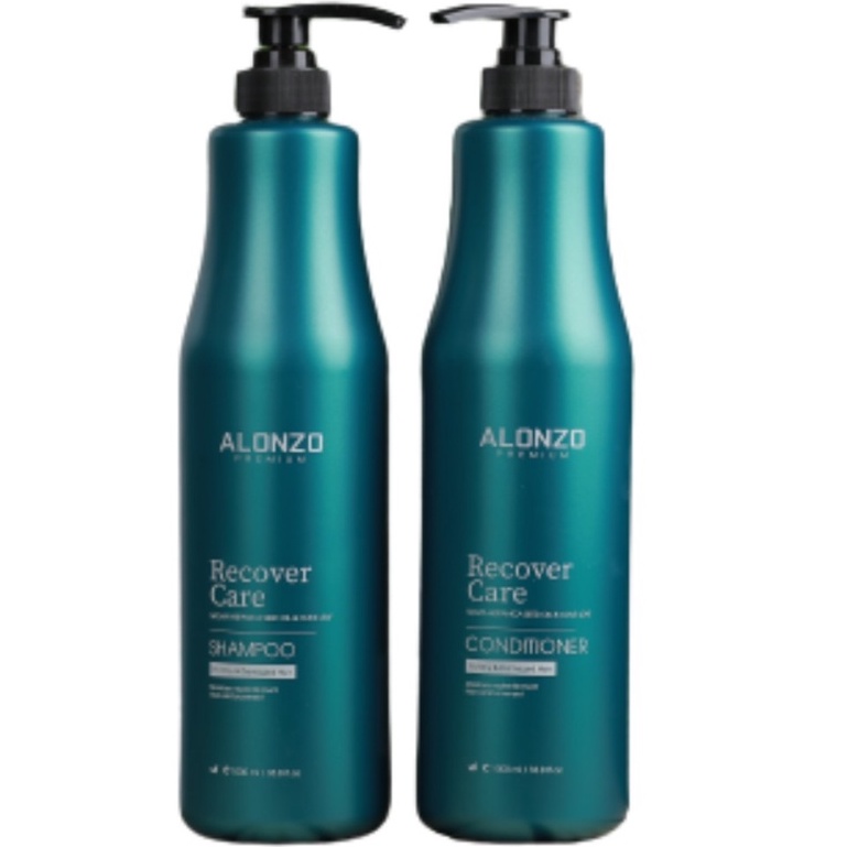 Combo Gội Xả Alonzo Recover - Phục hồi hư tổn 1000ml ( New )
