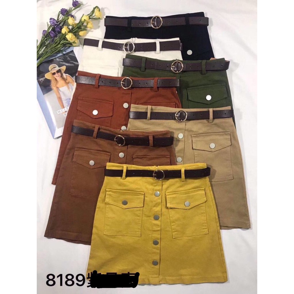 Quần giả váy 4 khuy MÃ 8189_Xưởng May Quang Anh
