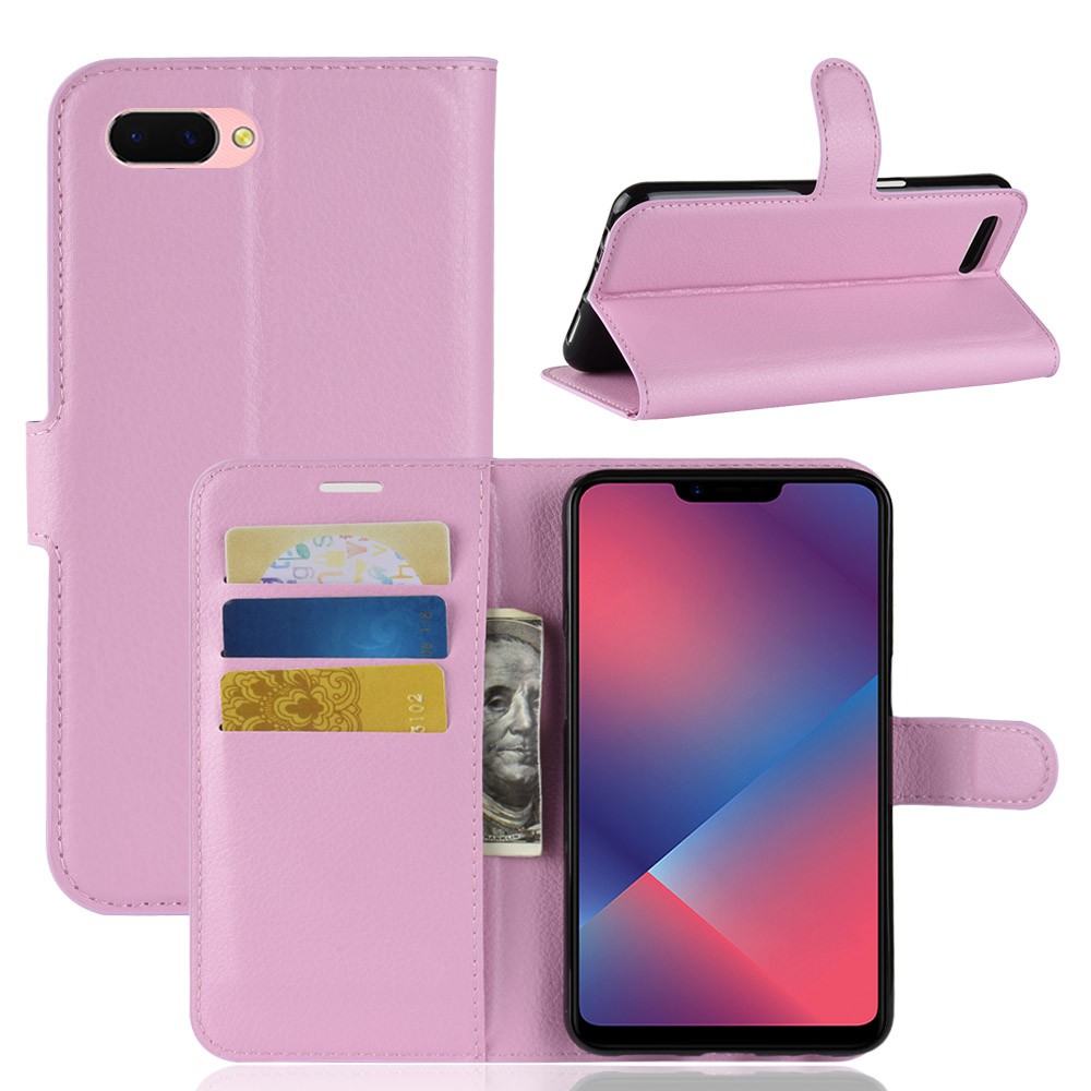 Bao da PU màu trơn cho OPPO F11 F9 F7 F5 F3 Plus Pro Reno5 Reno4 Reno 5 4 Pro F A3S A5 A7 A12 A5S A5 A9 2020