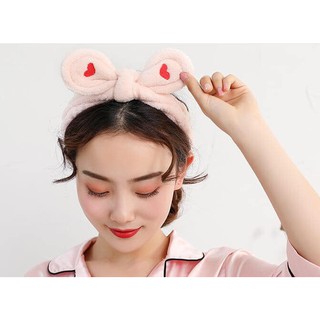 Băng Đô Tóc Rửa Mặt Trang Điểm Dễ Thương Giao Ngẫu Nhiên
