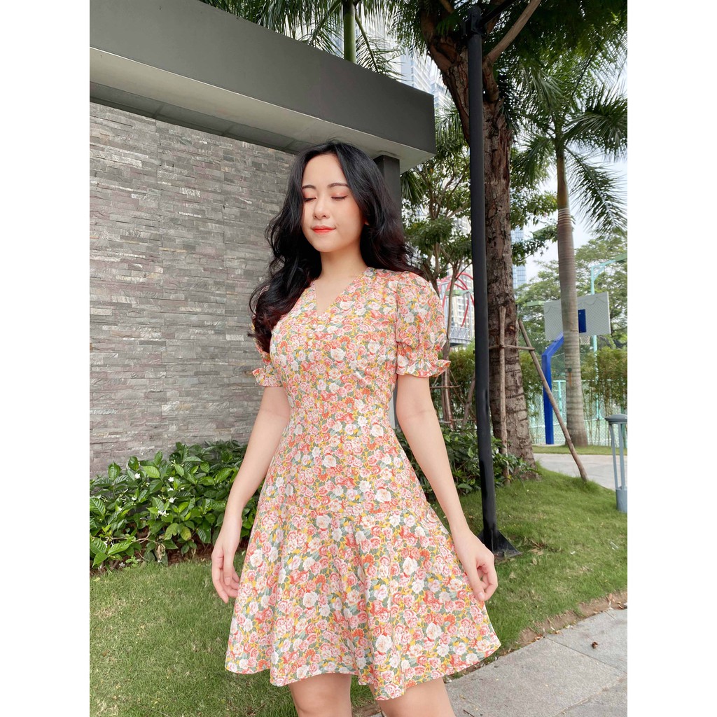 [Mã FATHANG5 giảm 10K đơn 50K] Đầm nữ hoa nhí đuôi cá thời trang hè MẶC SIÊU MÁT SIÊU XINH may 2 lớp, lót cotton mềm mịn | BigBuy360 - bigbuy360.vn