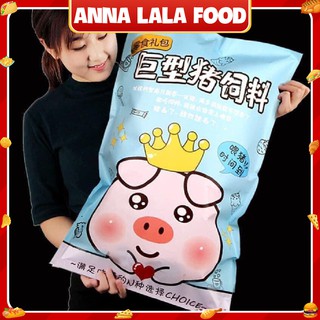 [SẴN] Túi ăn vặt khổng lồ mix vị cay ngọt