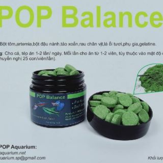 Thức ăn POP Balance cho cá cảnh