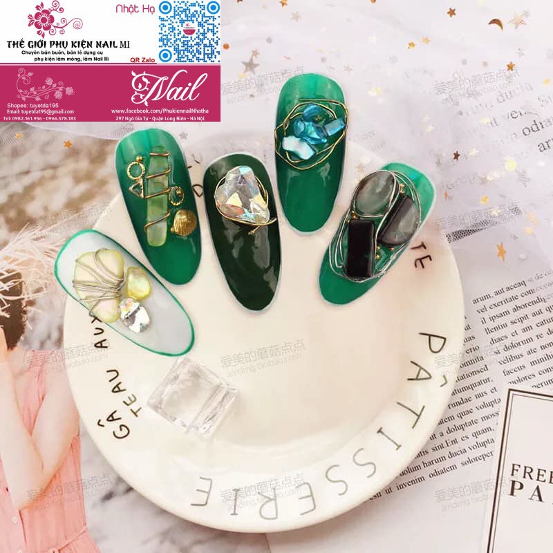 Dây Đồng Trang Trí Móng - 3 Màu Trang Trí Cực Đẹp