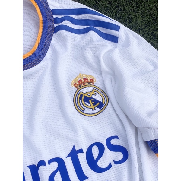 Áo Bóng Đá CLB Real Madrid - mua giai 2021-2022 nhiều mẫu- Chất Polyeste Thái Cao Cấp - Co Giãn 4 Chiều full logo