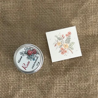 Nước hoa khô Rose (Hoa hồng) - [Rose Solid Perfume]