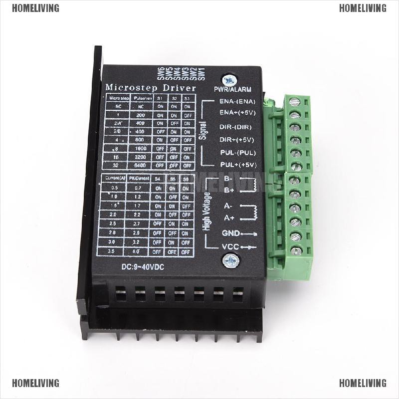 【Homeliving】TB6600 Single Axis 4A Stepper Motor Driver Controller 9~40V Micro-Step CNC