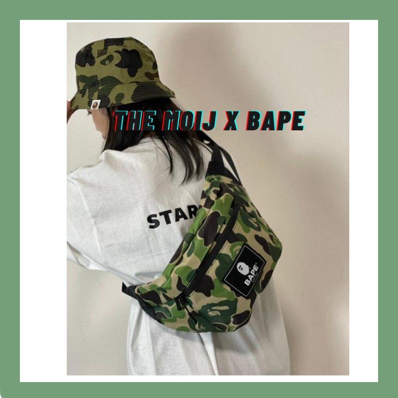 Túi đeo chéo Bape Camo 2021 - BAPE 2021 SPRING SUMMER MOOK MAGAZINE SHOULDER BAG