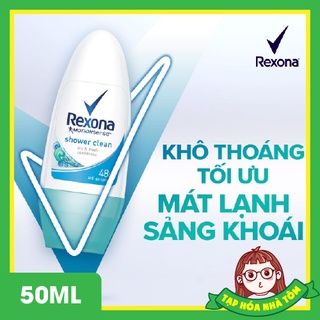 Lăn khử mùi rexona lăn khử mùi hiệu quả khô thoáng tối ưu 50 ml lăn khử mùi dễ chịu