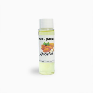 Dầu hạnh nhân ngọt sweet almond oil - 10ml 50ml. nguyên liệu làm mỹ phẩm. - ảnh sản phẩm 2