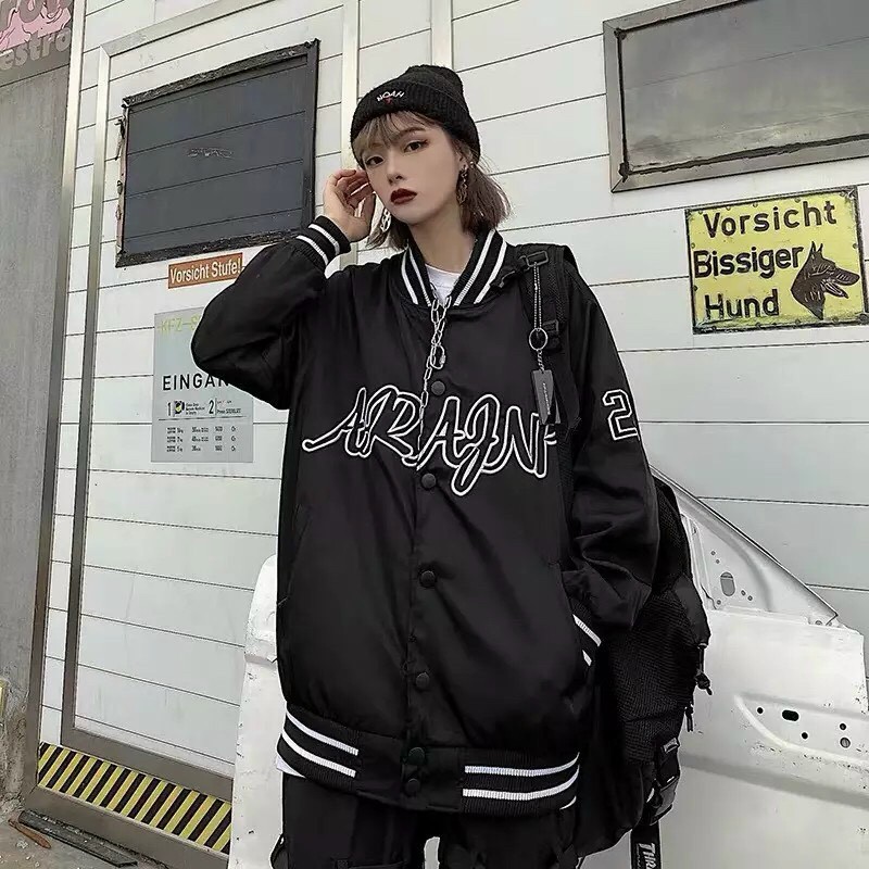 Áo khoác bomber dù KD24 unisex nam nữ khoác khoá nút Cardigan chất vải dù cao cấp 2 lớp form rộng