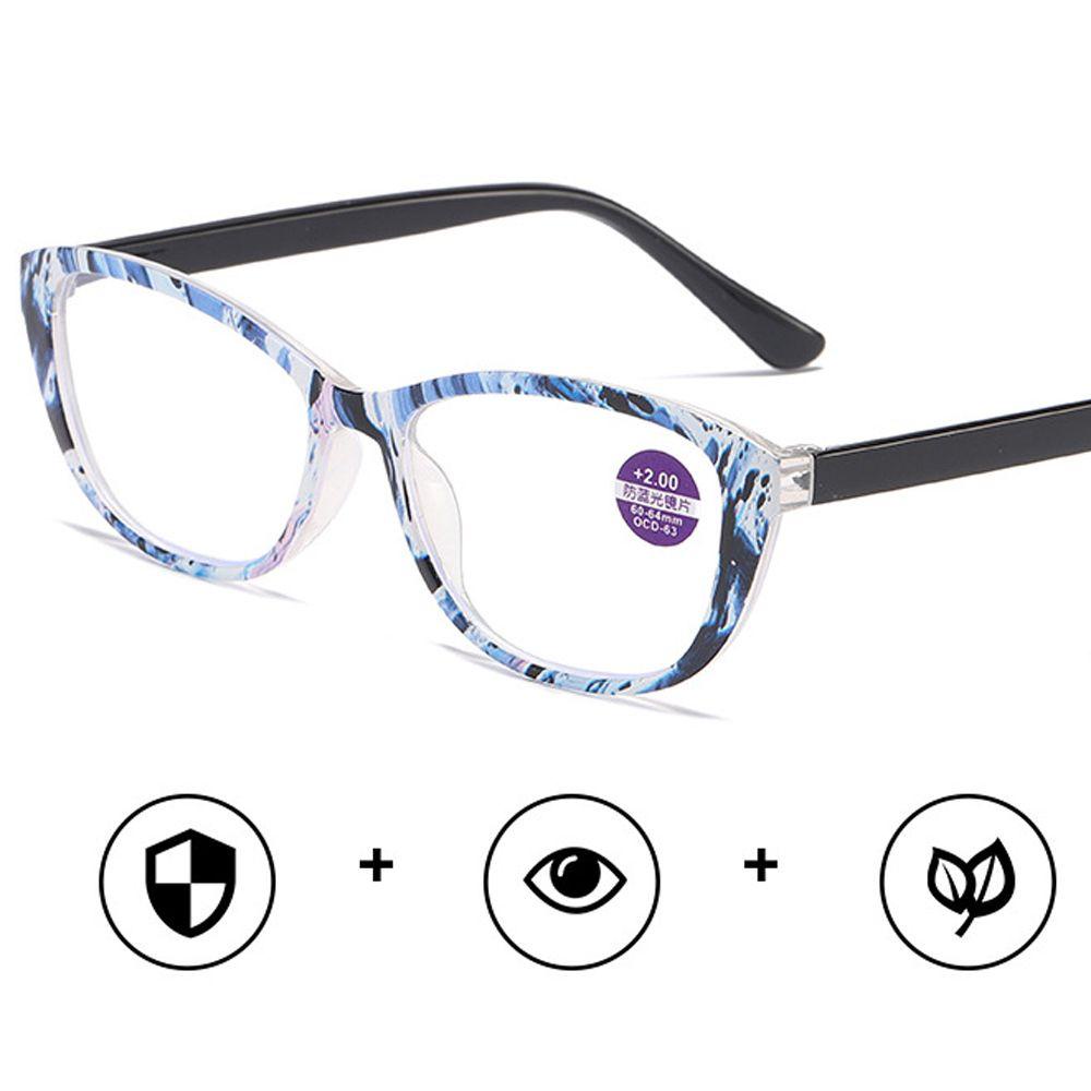 Kính Đọc Sách Nhìn Xuyên Thấu Thời Trang Ngà Voi Hoa Hyperopia