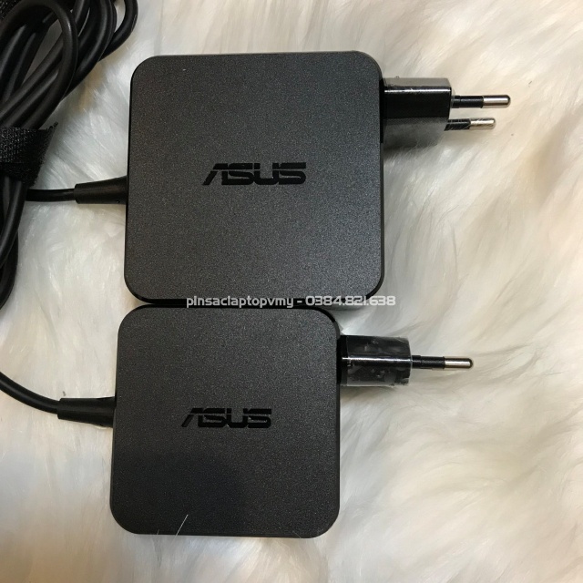 [Tặng Chuột] Sạc laptop Asus 19v-3.42A/2.37A/1.75A Loại tốt - ADAPTER ASUS - Sạc asus chân to / nhỏ - sạc máy tính asus