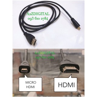 CÁP MICRO HDMI SANG HDMI DÀI 1.5Mét