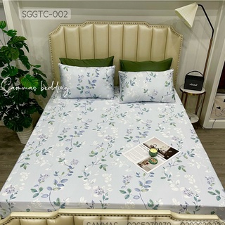 Bộ chăn ga gối lụa tencel nhật 3 món ga trải giường lụa cao cấp mát mịn m2 - m6 - m8 - 2m2