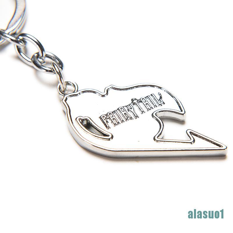 1 Chìa Khóa Bạc In Nhân Vật Hoạt Hình Fairy Tail