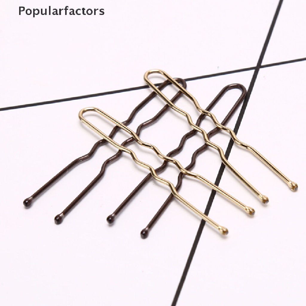 Bộ 20 Kẹp Tóc Kim Loại Hình Chữ U Cho Nữ