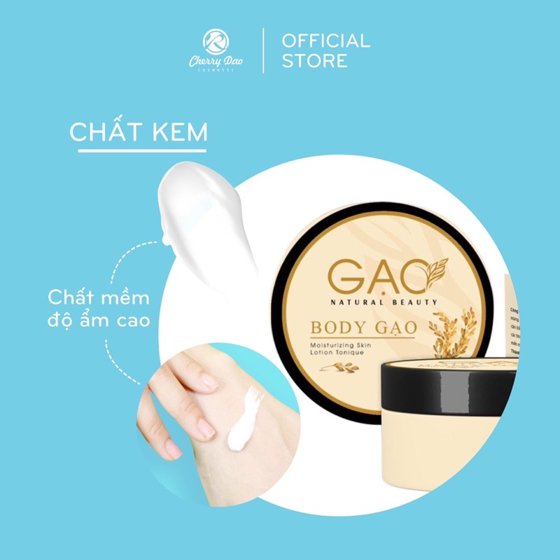 Kem body, kem dưỡng ẩm trắng da