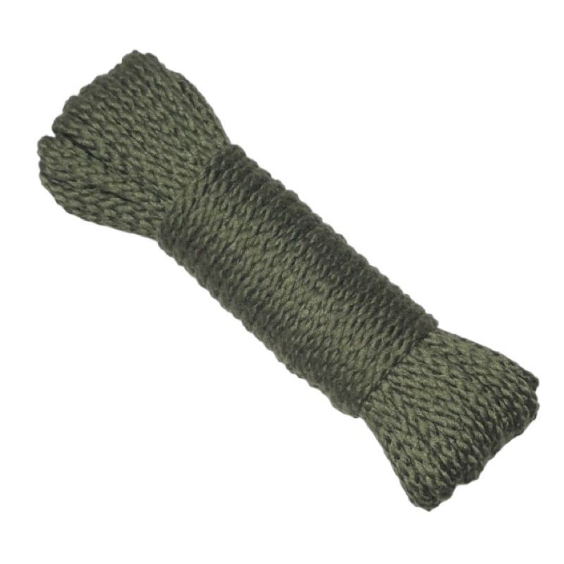 20 mét - Dây Dù 5mm mắc na ko lõi bóng đẹp &amp; chống bám dơ, chắc chắn dùng làm macrame, căng lều, trang trí, thời trang