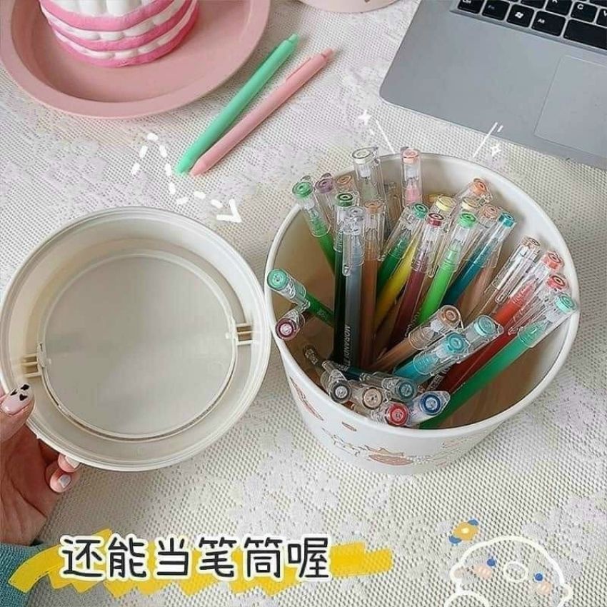 [Tặng Sticker] Thùng Rác Mini Nắp Lật Để Bàn Xinh Xắn, Đựng Rác, Dụng Cụ Văn Phòng Phẩm - P089