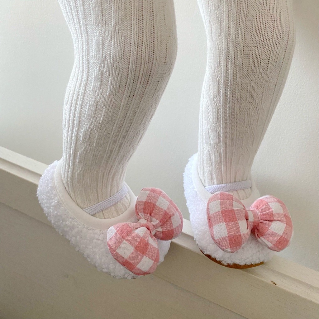 G 41 : Giày búp bê nơ xinh cho bé từ 0-18M