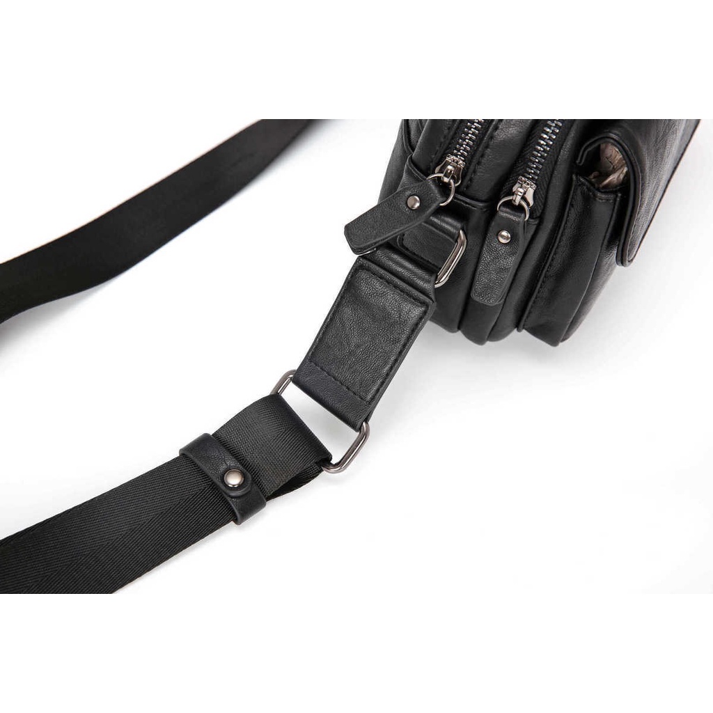 Túi đeo chéo đeo vai da PU phong cách Hàn Quốc trẻ trung