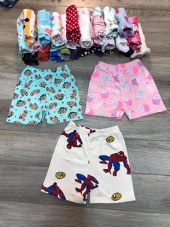 Combo 10 quần bozip đùi cho bé