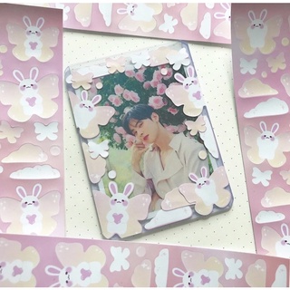 Sticker lovely rabit - Pink