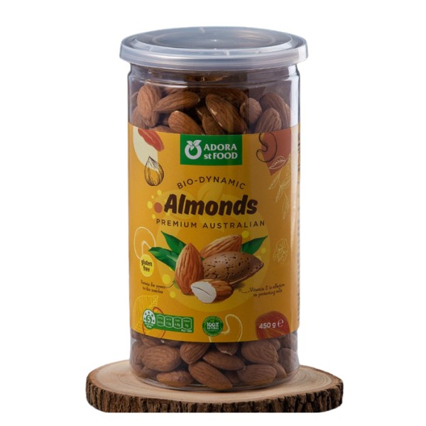 Hạnh Nhân Nhập Khẩu Từ Úc Almonds Adora St Food Úc 450g